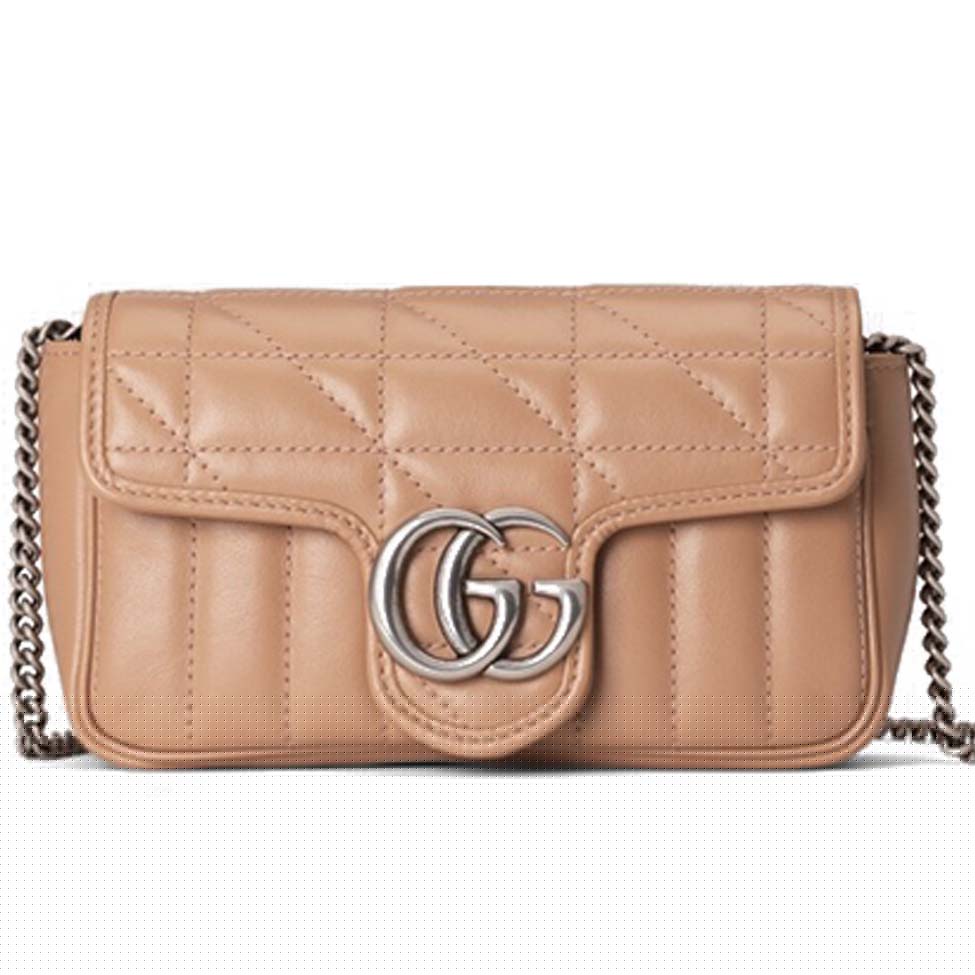 G*u*i gg marmont super mini bag 476433  (16.5*9.5*4.5cm)